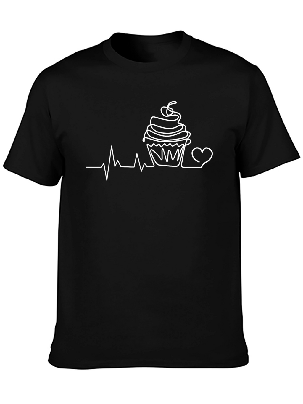 Cupcake Heartbeat T-Shirt
