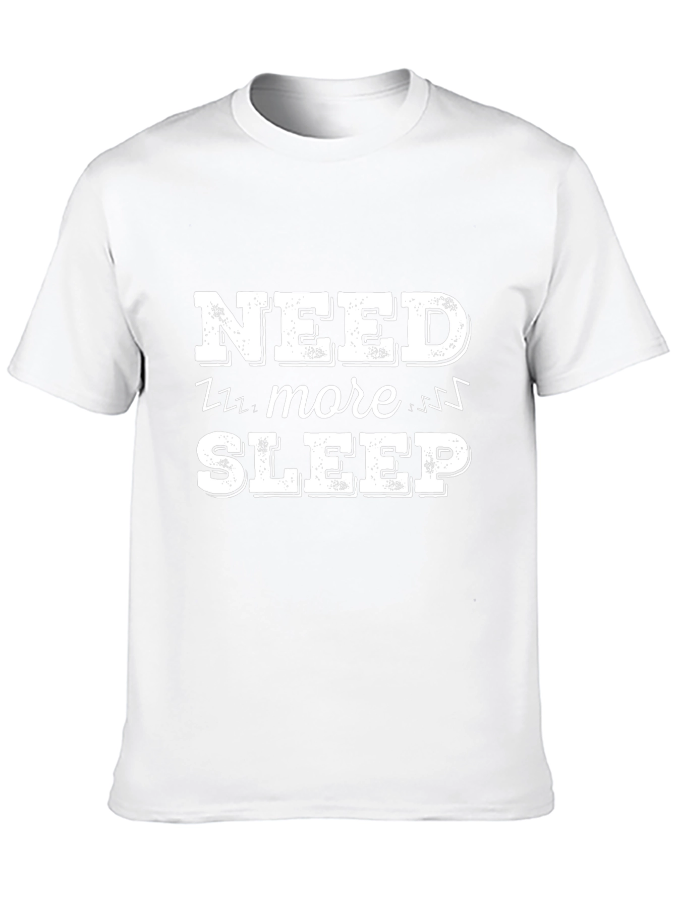 Need More Sleep Black Graphic T-Shirt