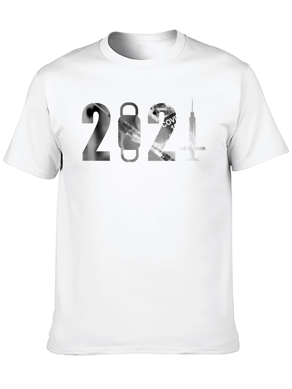 2021 Covid Mask & Vaccine T-Shirt
