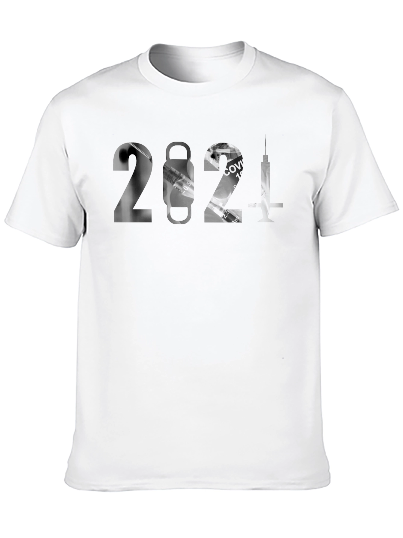 2021 Covid Mask & Vaccine T-Shirt
