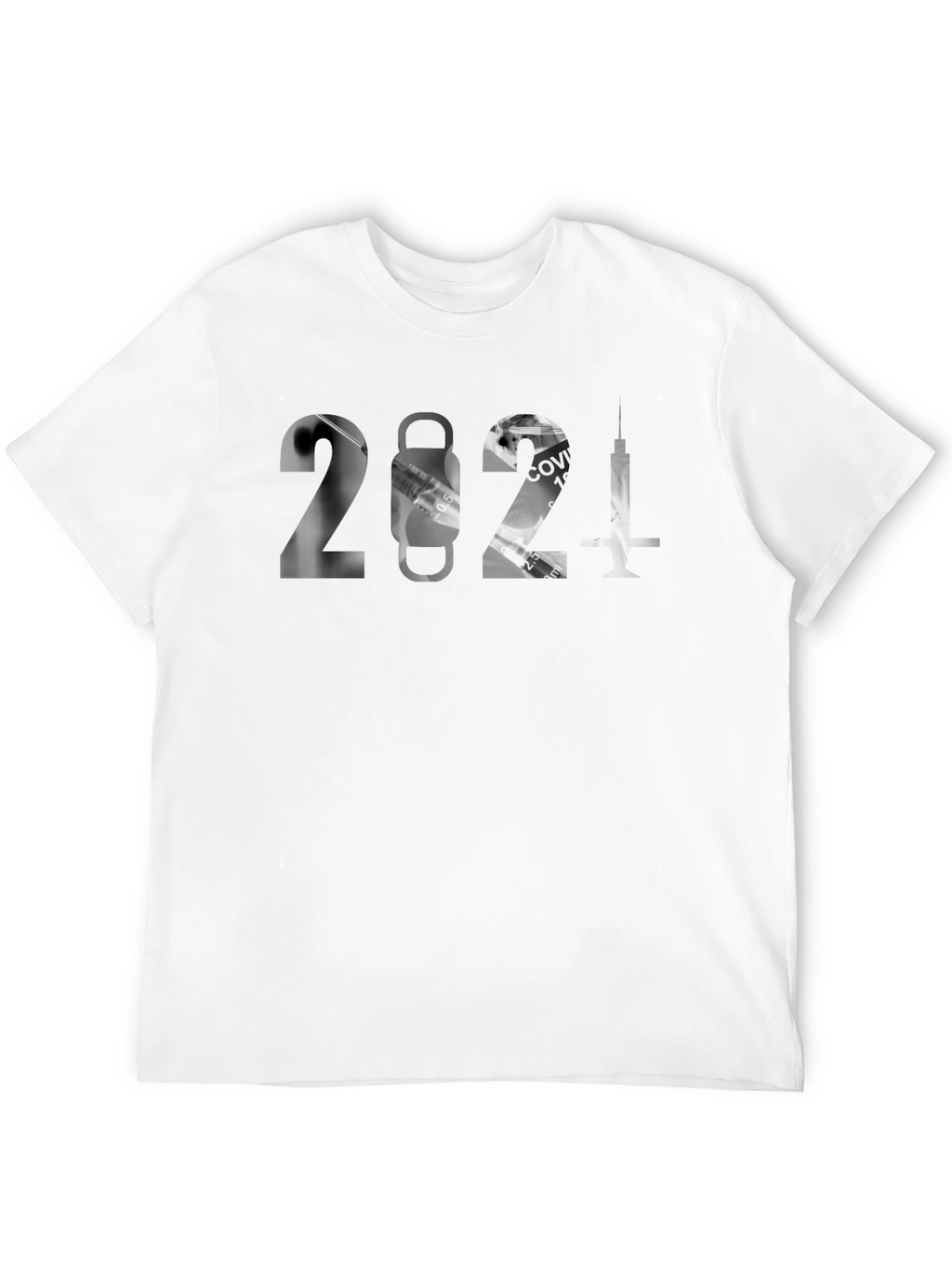 2021 Covid Mask & Vaccine T-Shirt