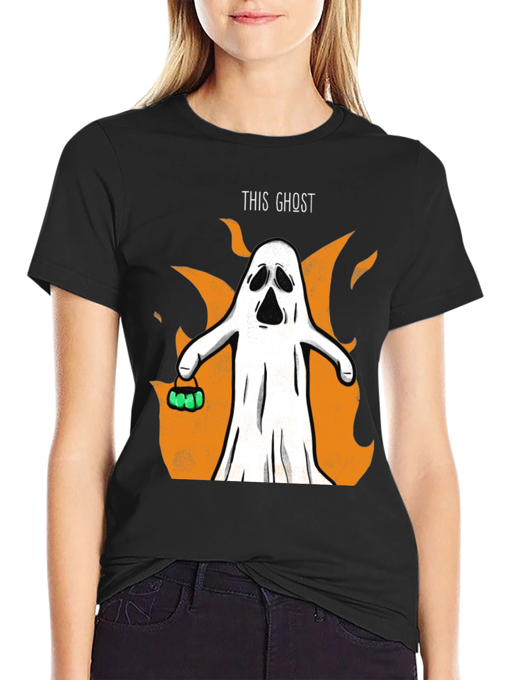 Spooky This Ghost T-Shirt - Halloween Graphic Tee