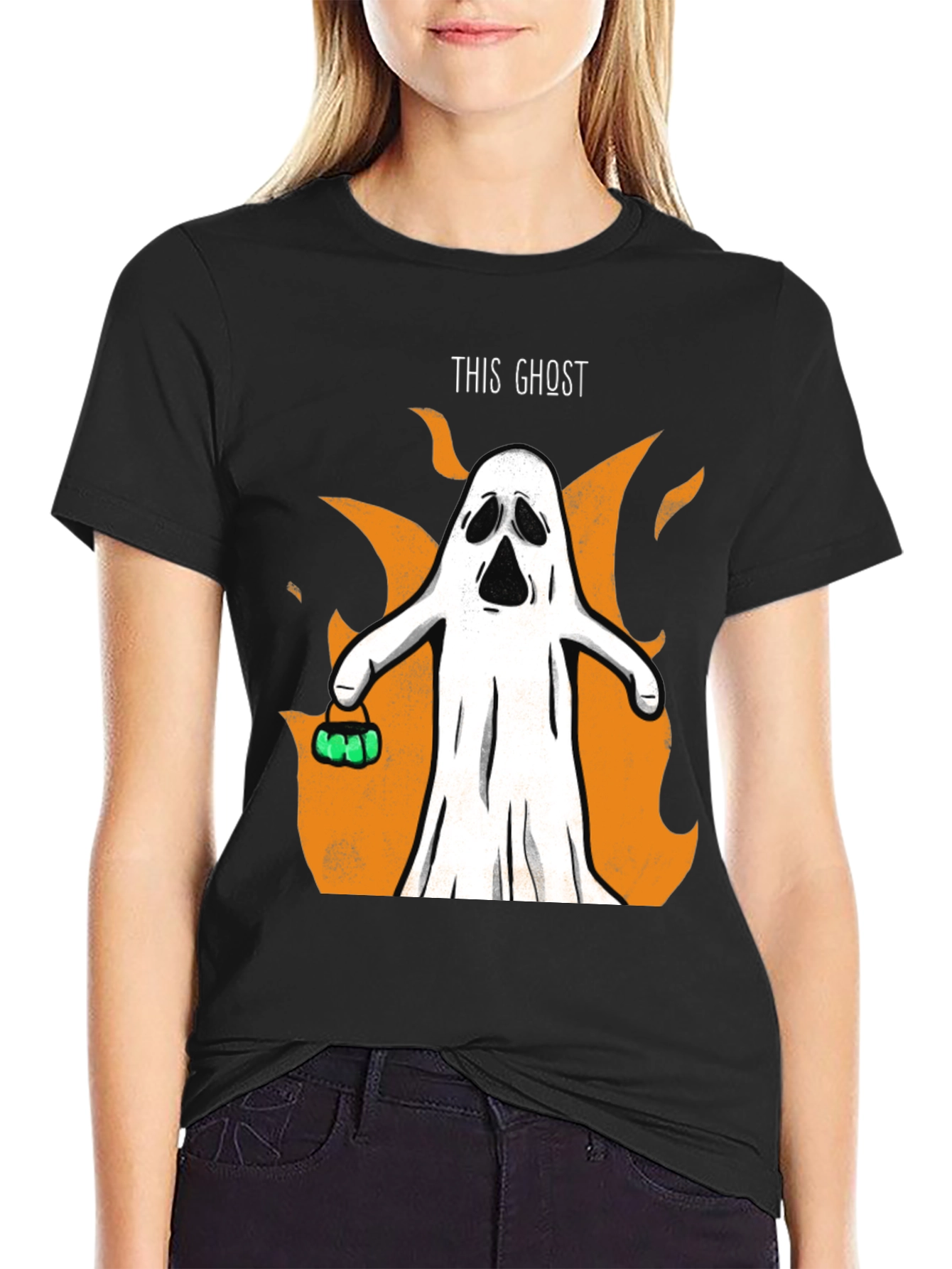 Spooky This Ghost T-Shirt - Halloween Graphic Tee