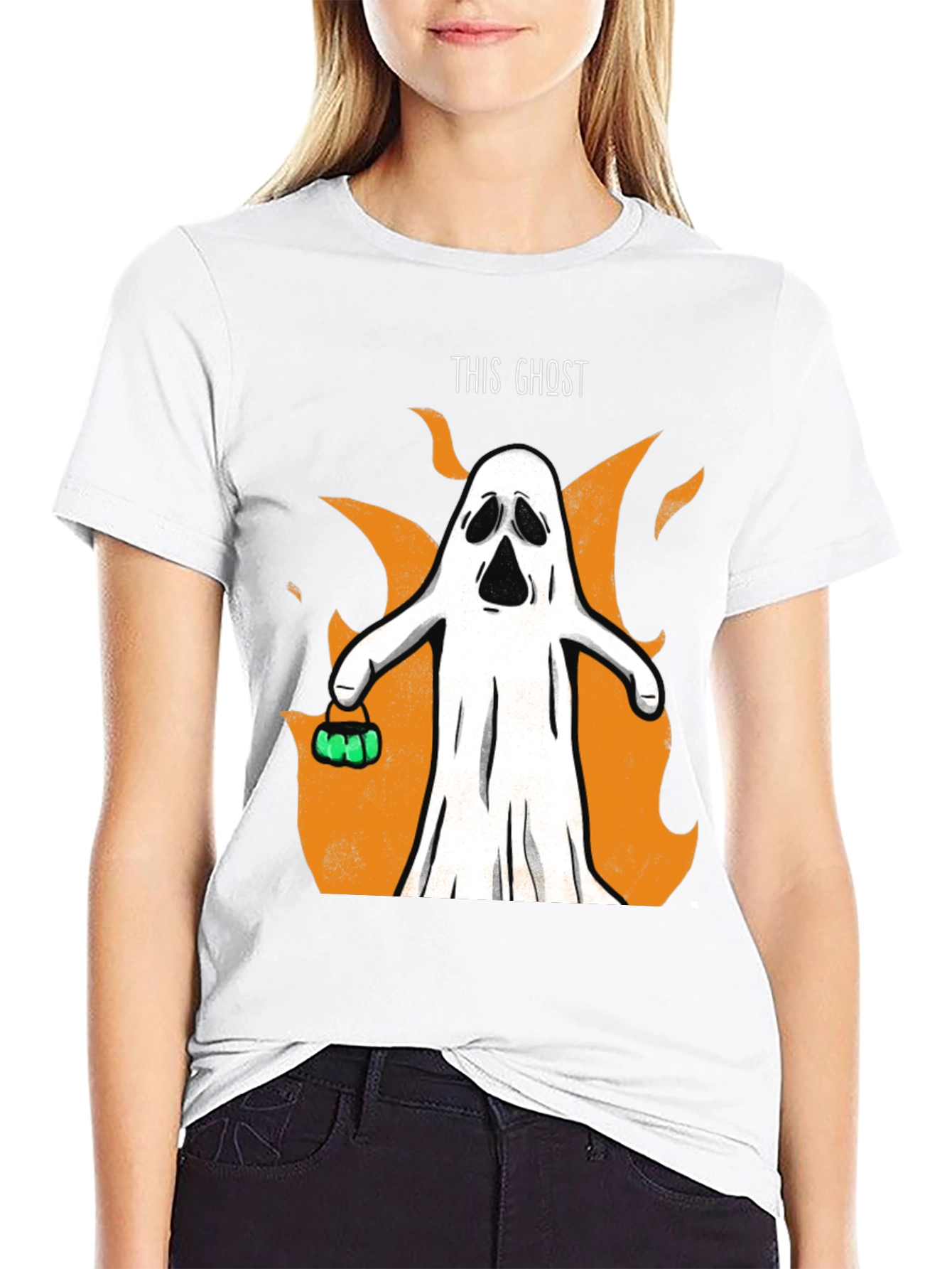 Spooky This Ghost T-Shirt - Halloween Graphic Tee