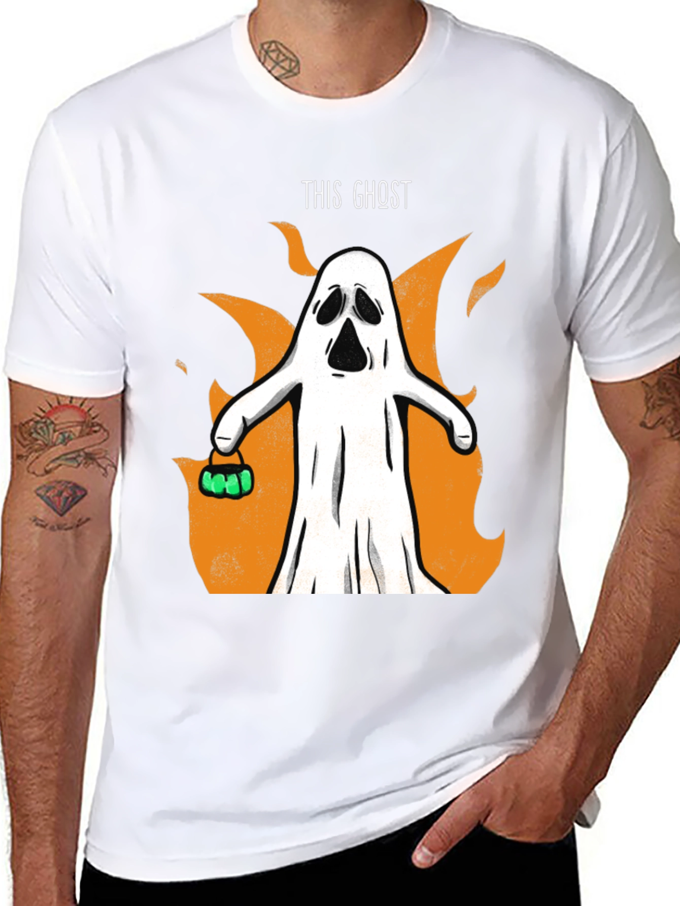 Spooky This Ghost T-Shirt - Halloween Graphic Tee