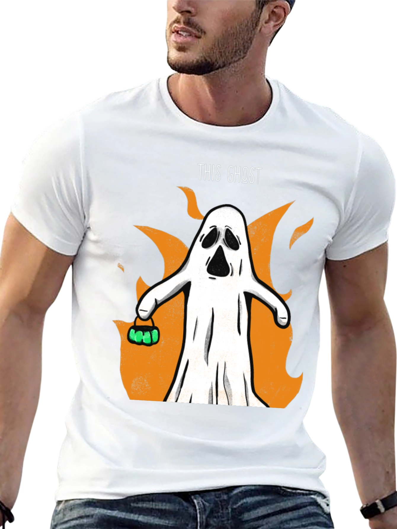 Spooky This Ghost T-Shirt - Halloween Graphic Tee