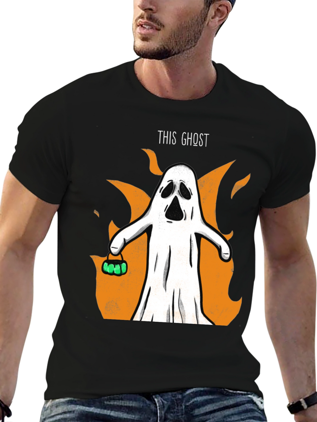 Spooky This Ghost T-Shirt - Halloween Graphic Tee