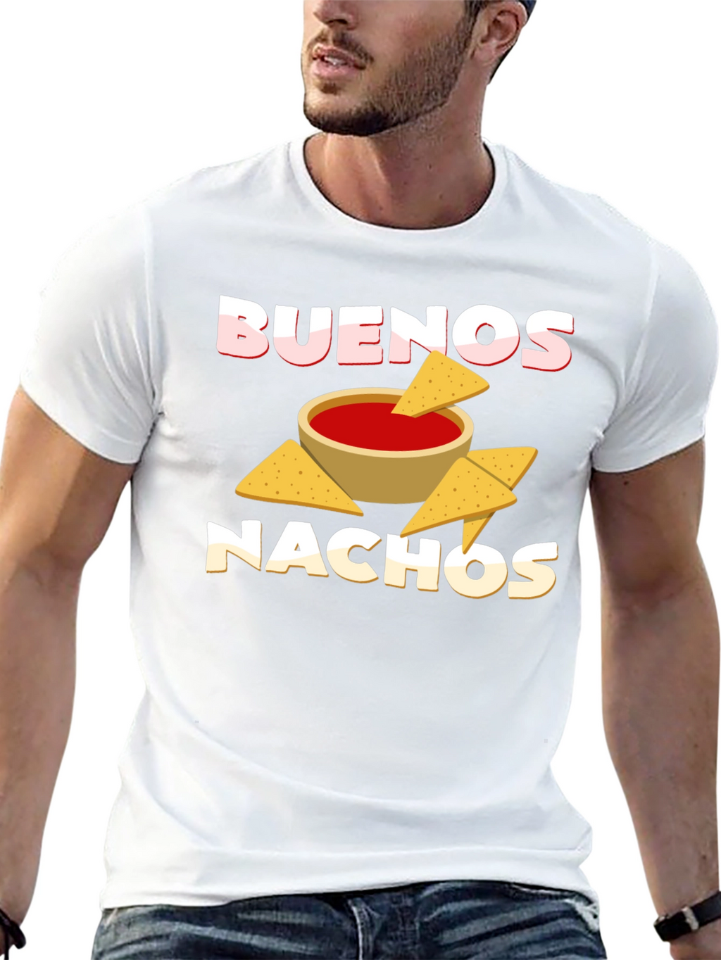 Buenos Nachos Graphic T-Shirt - Unisex Casual Tee