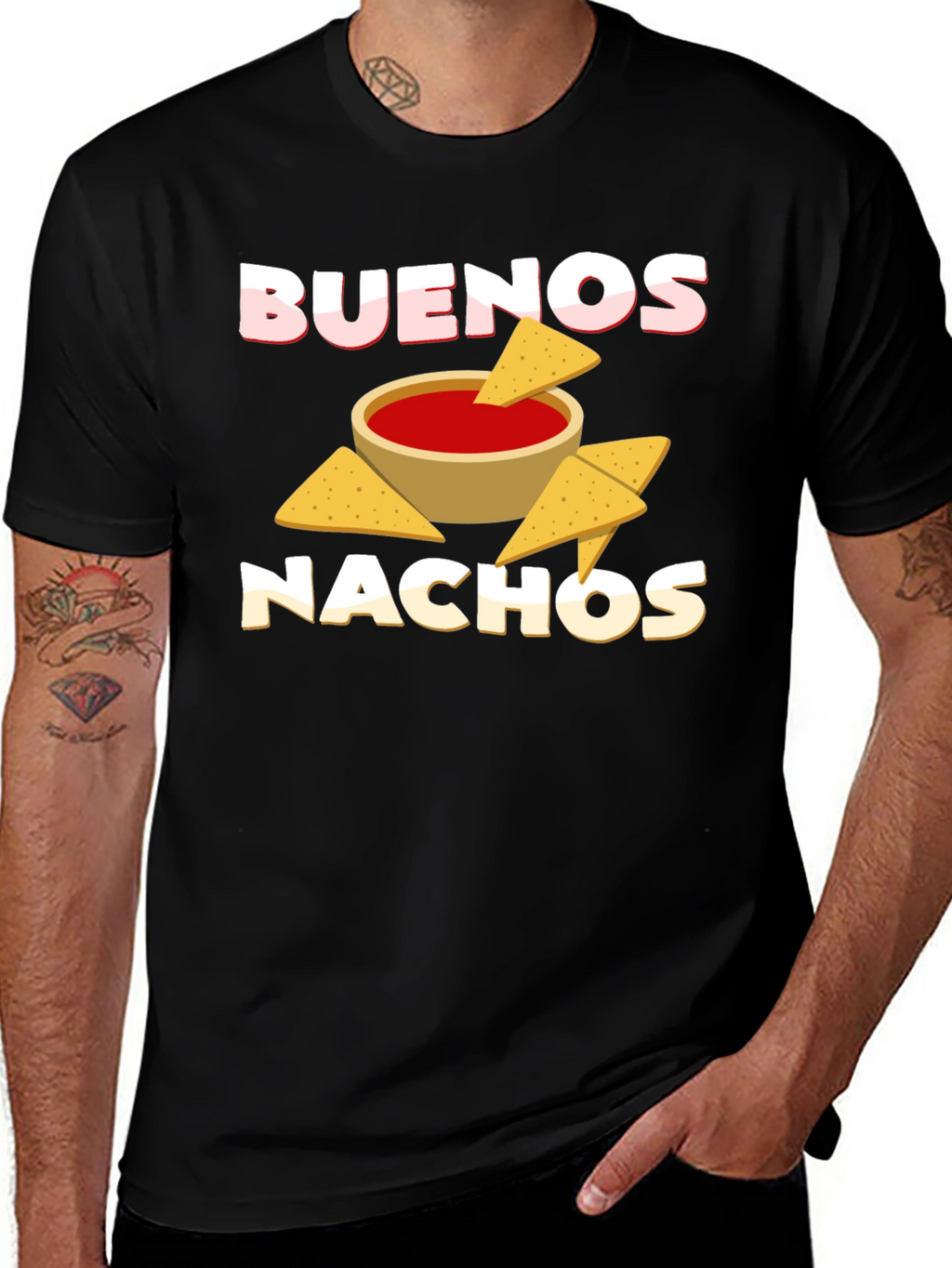 Buenos Nachos Graphic T-Shirt - Unisex Casual Tee