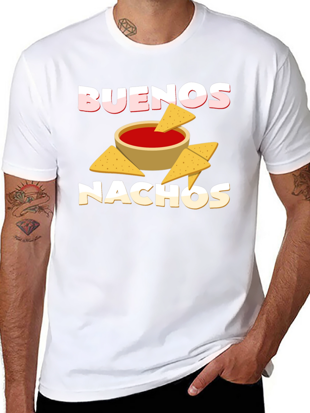 Buenos Nachos Graphic T-Shirt - Unisex Casual Tee
