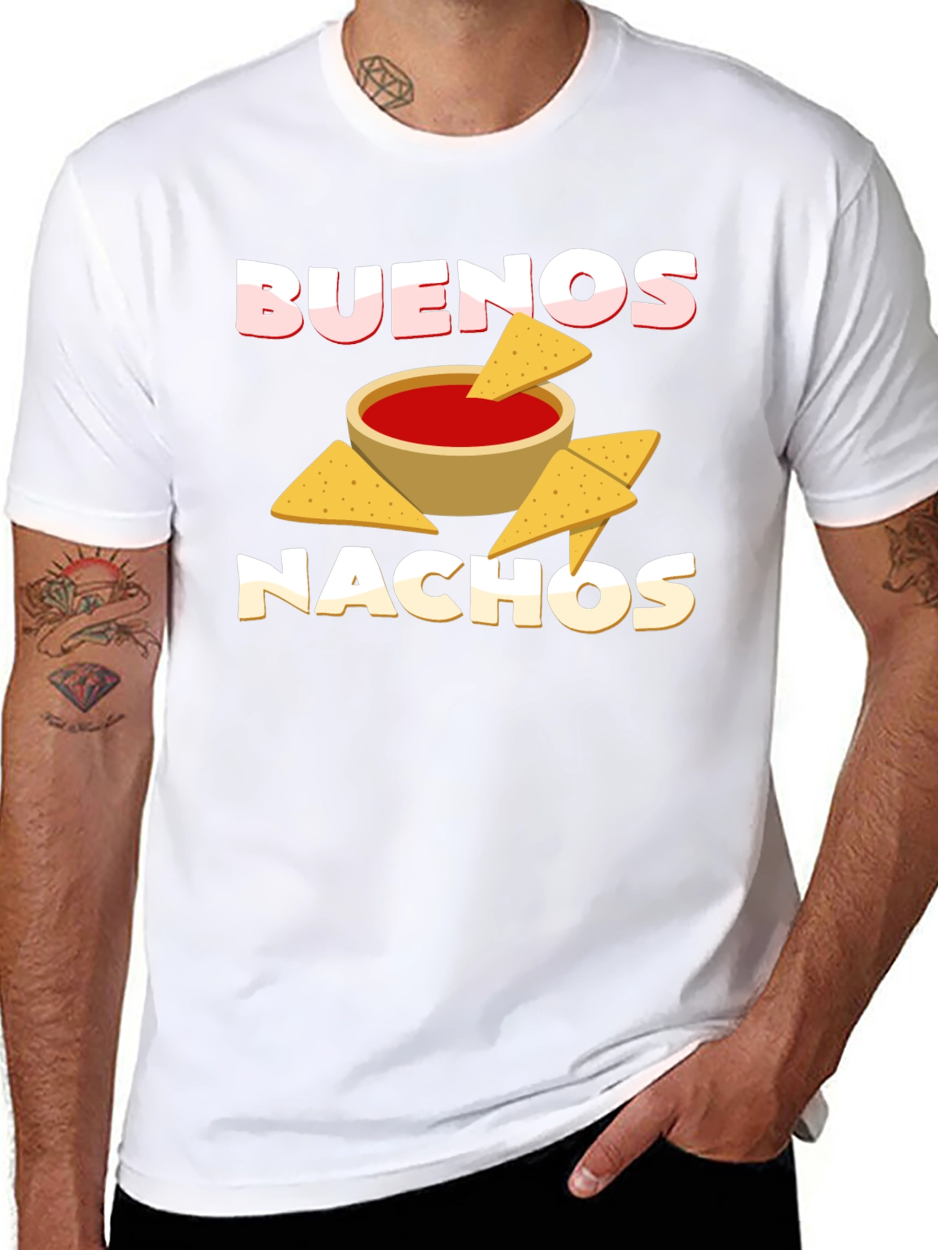 Buenos Nachos Graphic T-Shirt - Unisex Casual Tee