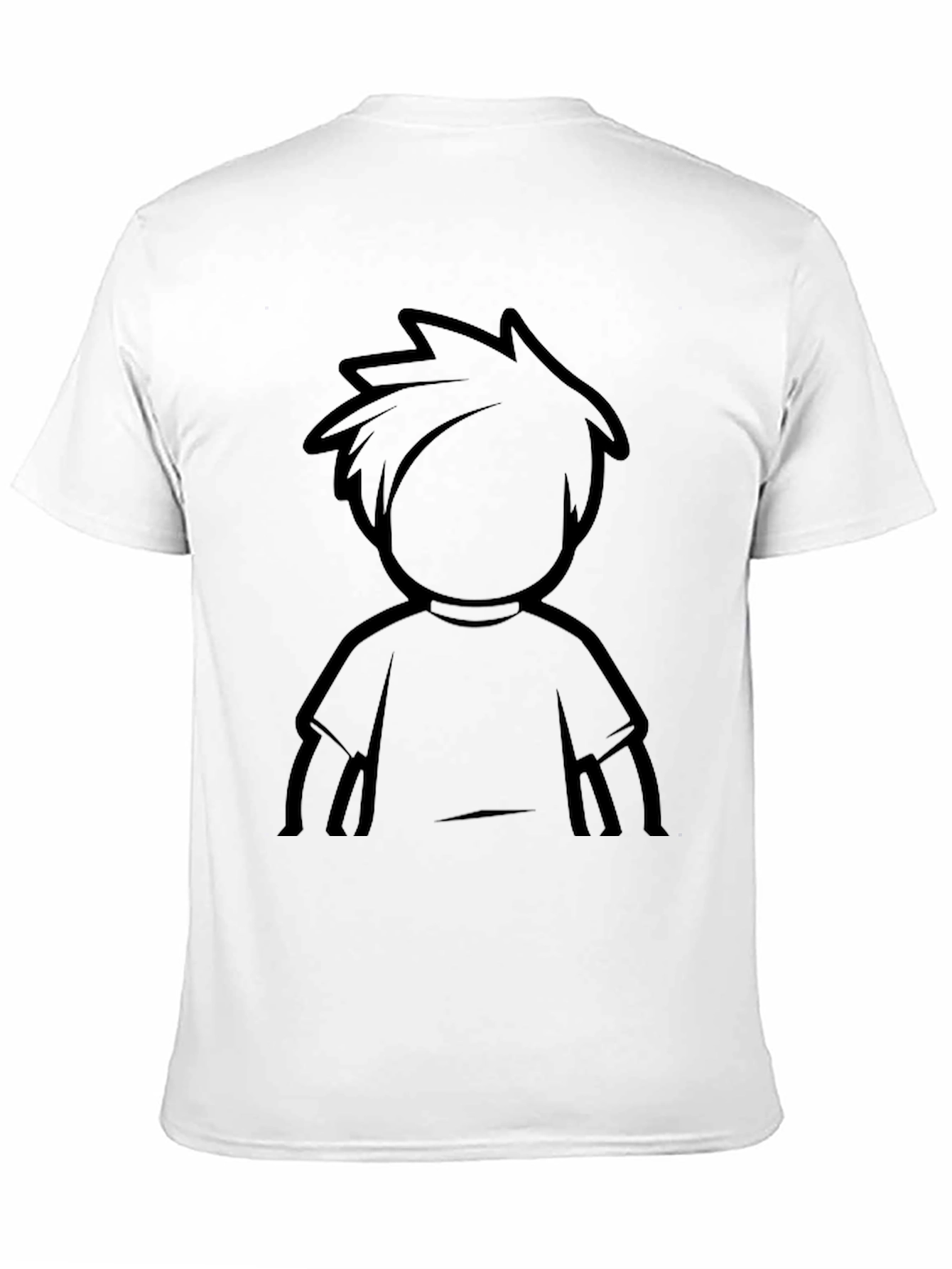 Silhouette Graphic Tee - Unisex Black T-Shirt