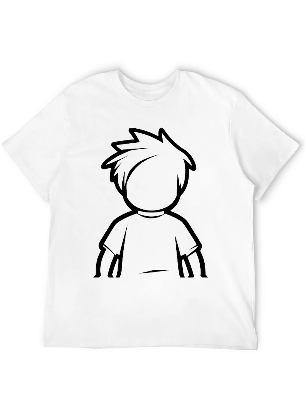 Silhouette Graphic Tee - Unisex Black T-Shirt