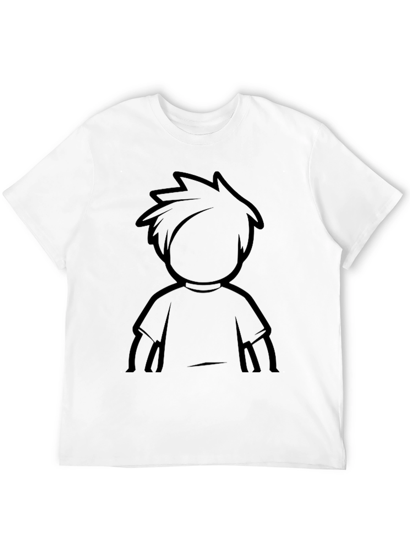 Silhouette Graphic Tee - Unisex Black T-Shirt