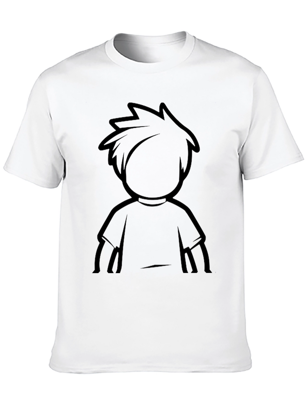 Silhouette Graphic Tee - Unisex Black T-Shirt