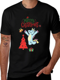 Unicorn Christmas Graphic Tee