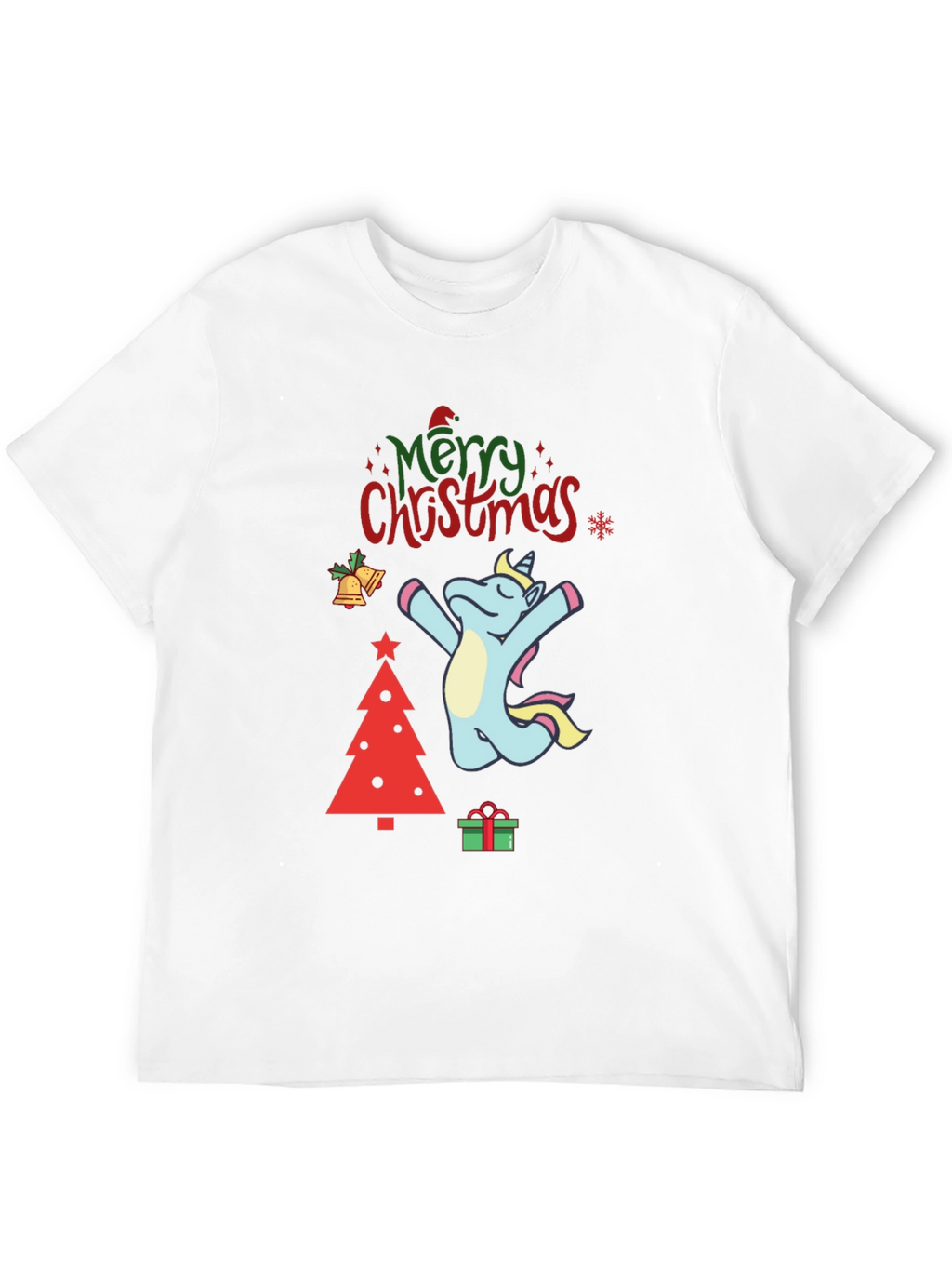 Unicorn Christmas Graphic Tee
