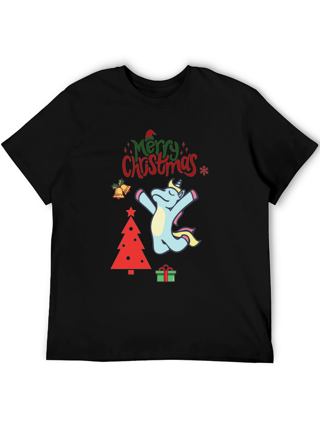 Unicorn Christmas Graphic Tee