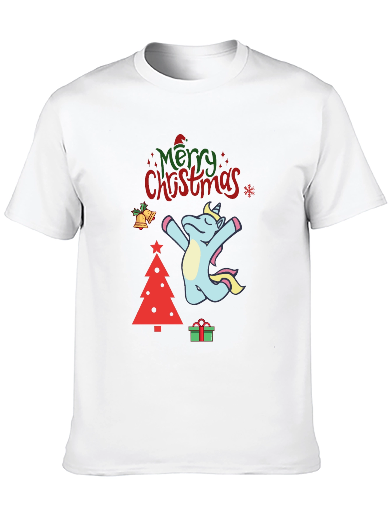 Unicorn Christmas Graphic Tee