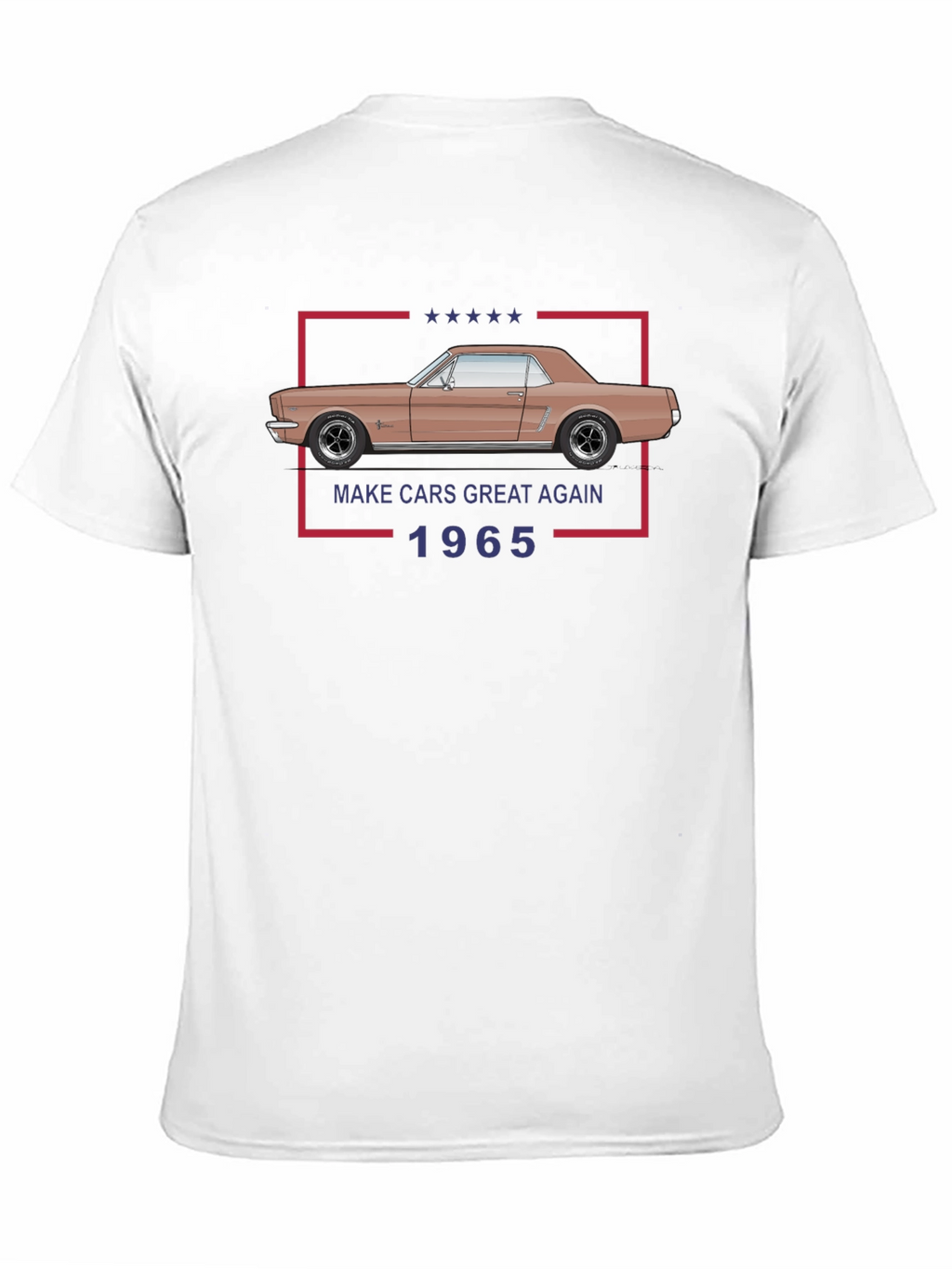 Classic 1965 Car T-Shirt - Make Cars Great Again