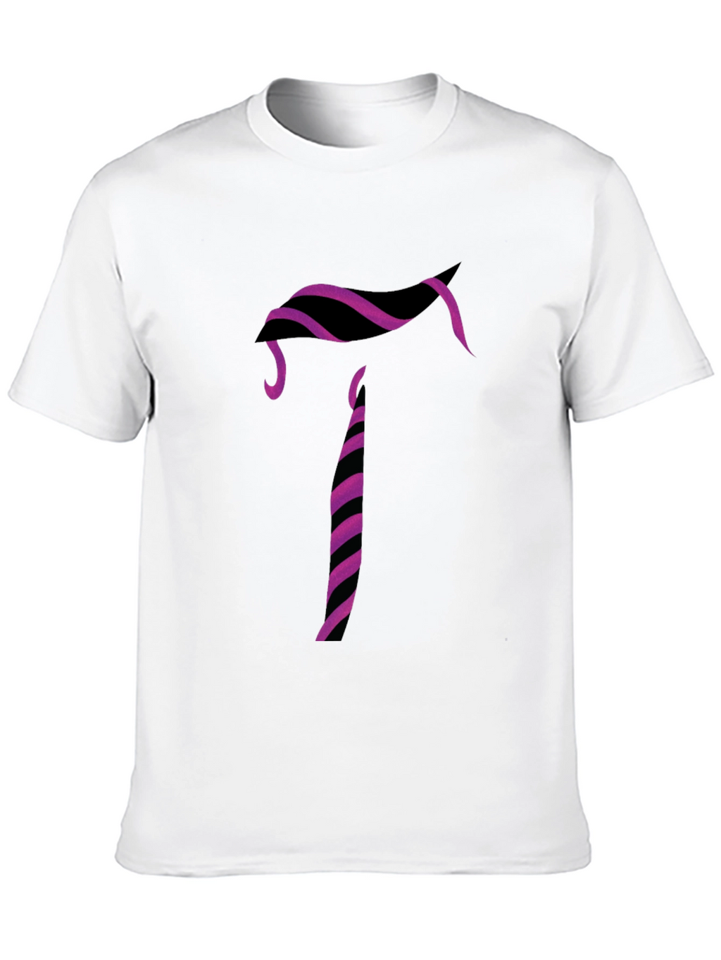 Striped Party Hat Graphic Tee