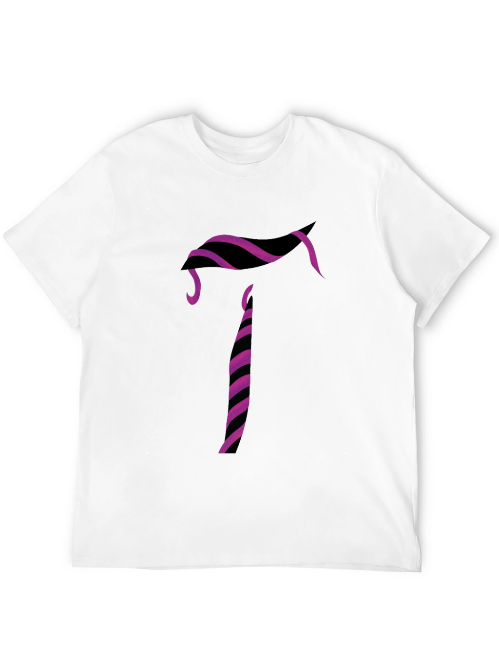Striped Party Hat Graphic Tee