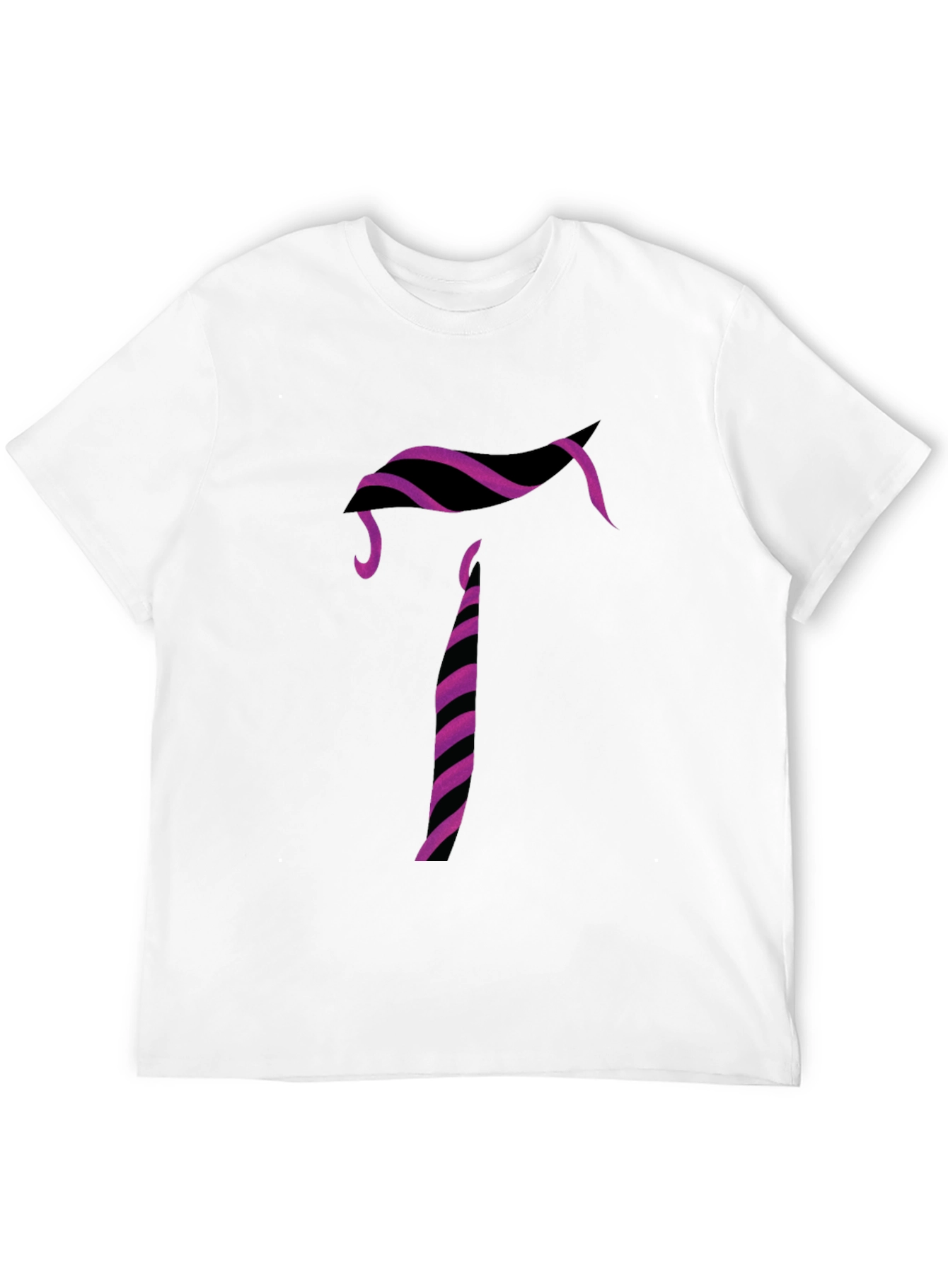 Striped Party Hat Graphic Tee