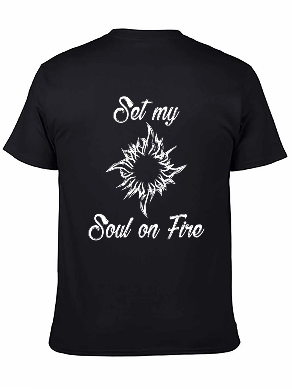 Set My Soul on Fire Black Graphic Tee