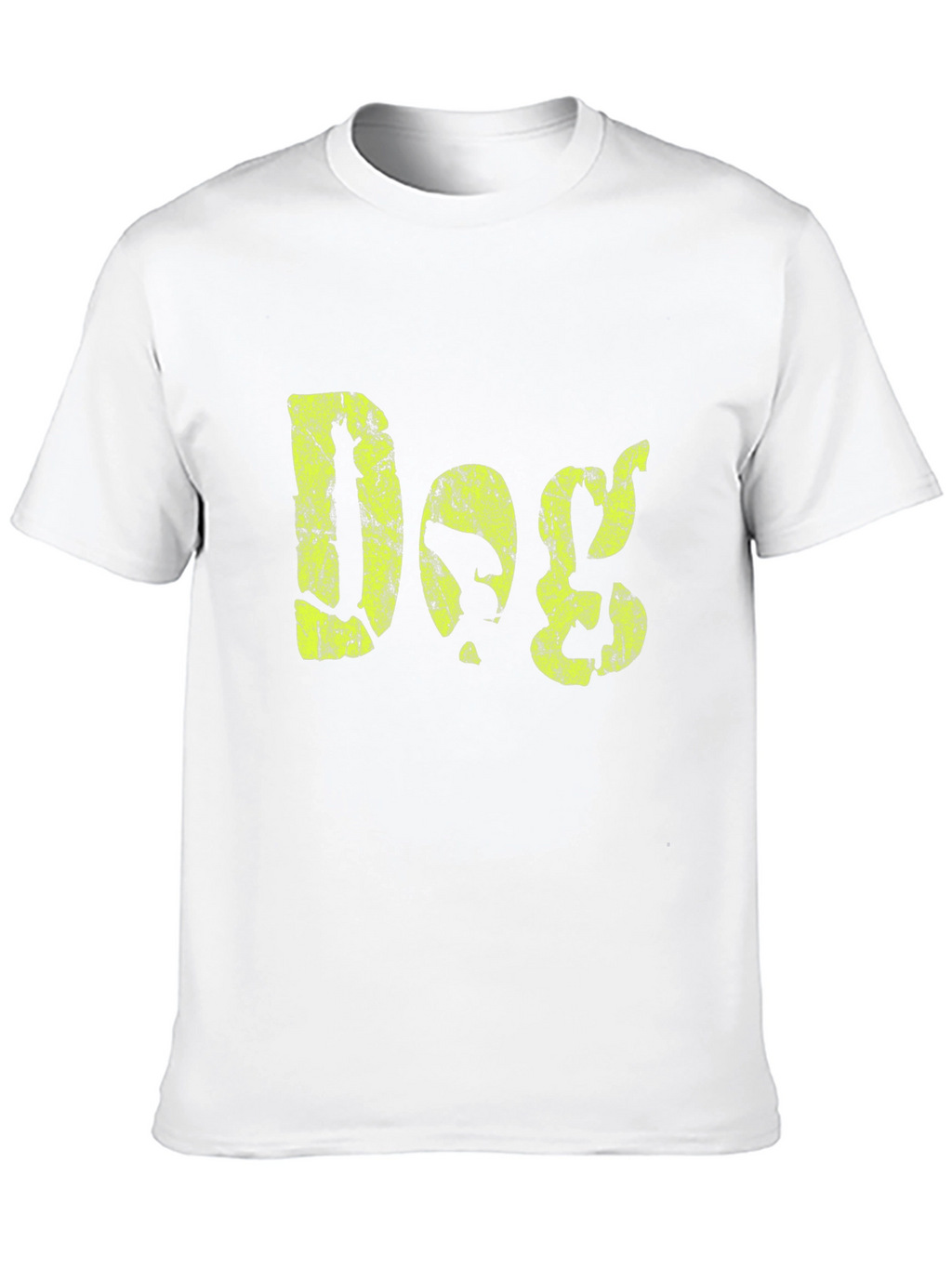 Dog Graphic Print Tee - Casual Style
