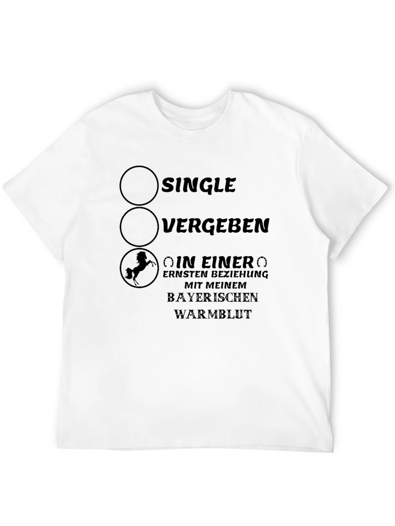 Single Taken Horse Relationship T-Shirt