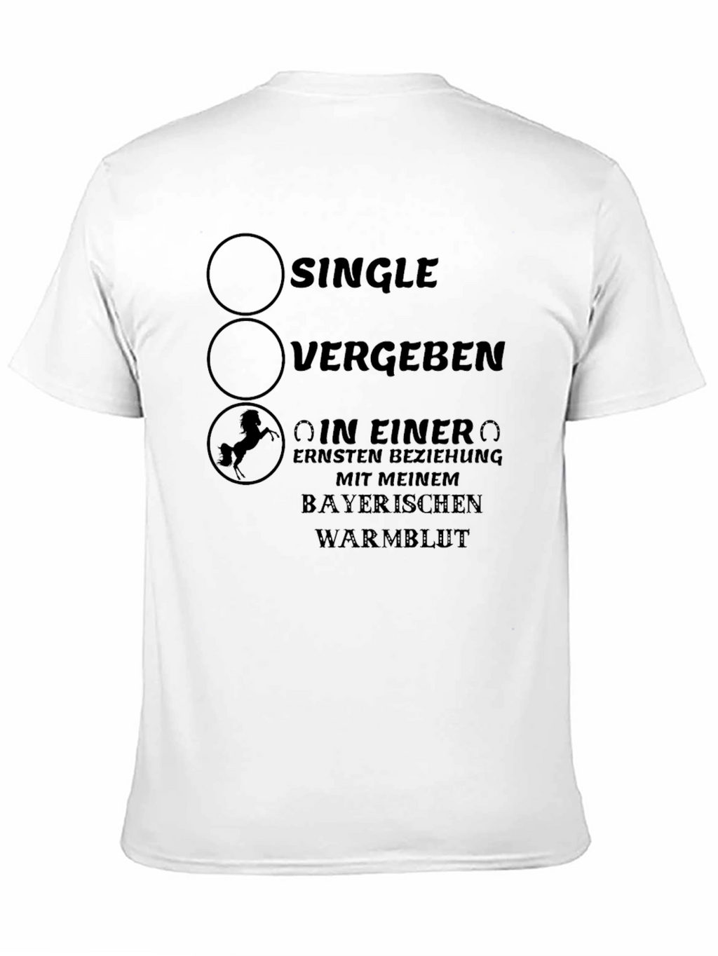 Single Taken Horse Relationship T-Shirt