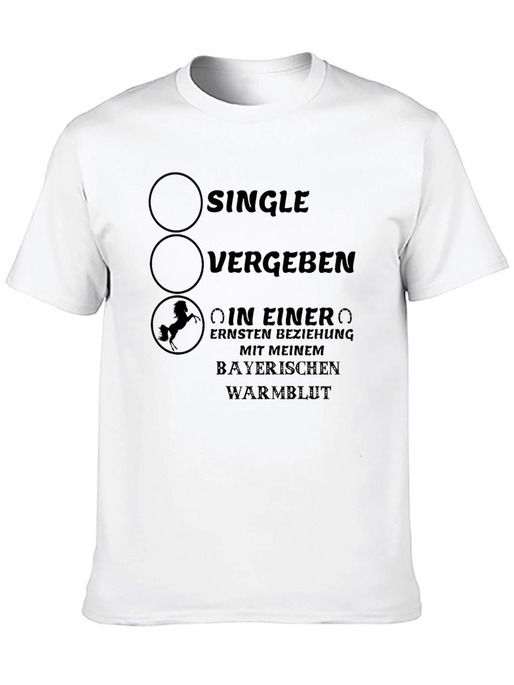 Single Taken Horse Relationship T-Shirt