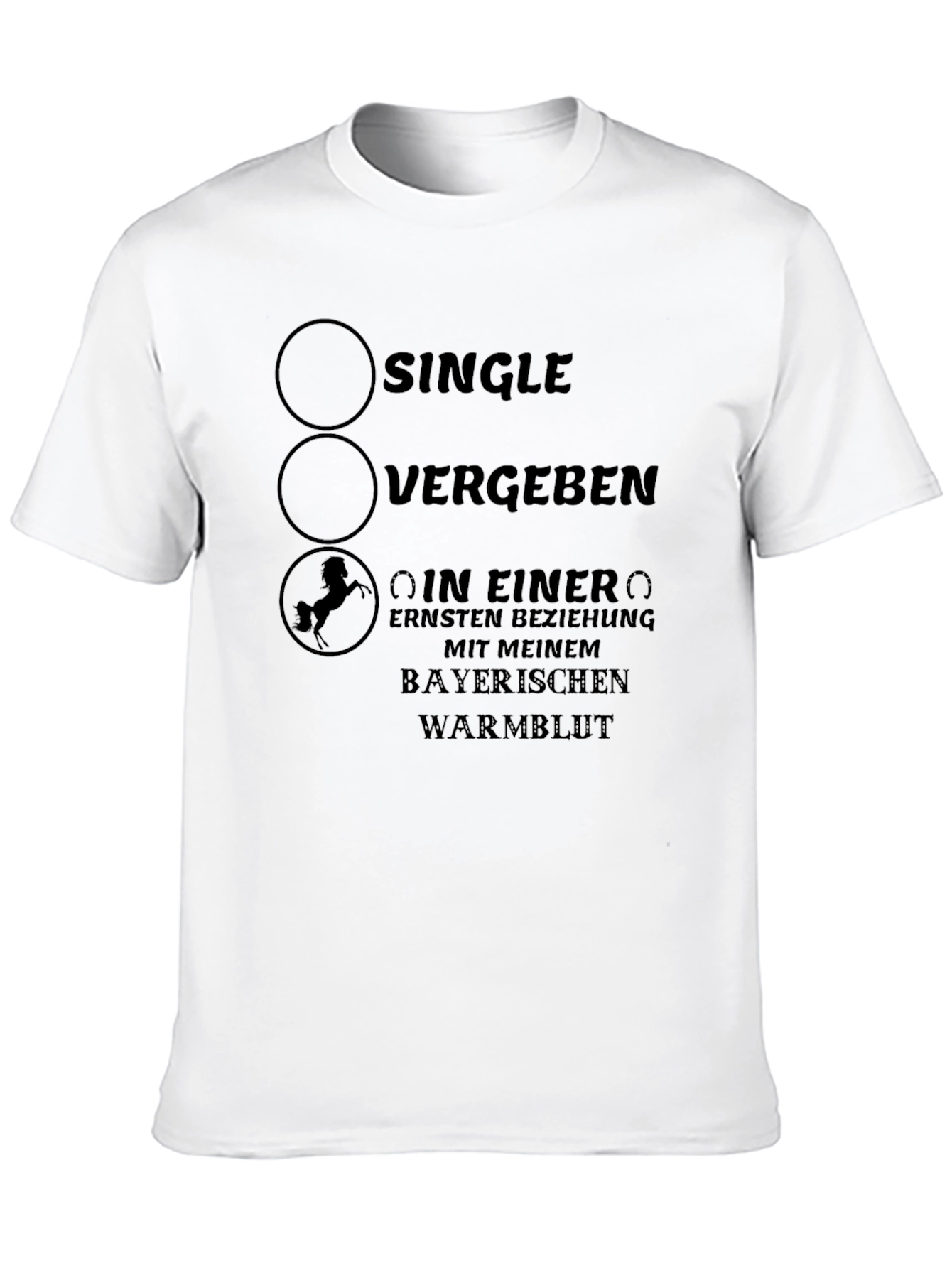 Single Taken Horse Relationship T-Shirt