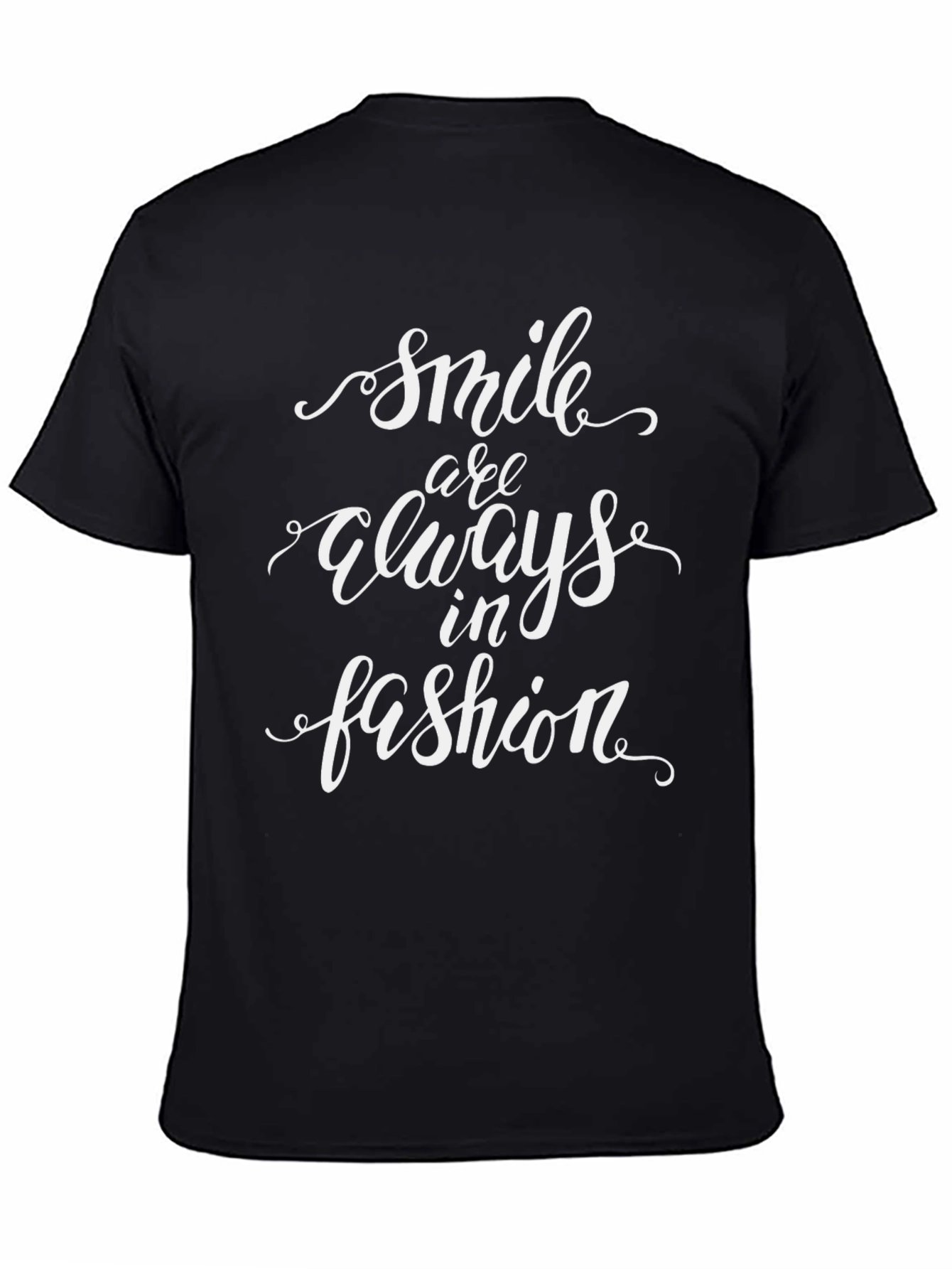 Smile Always in Fashion Graphic Tee