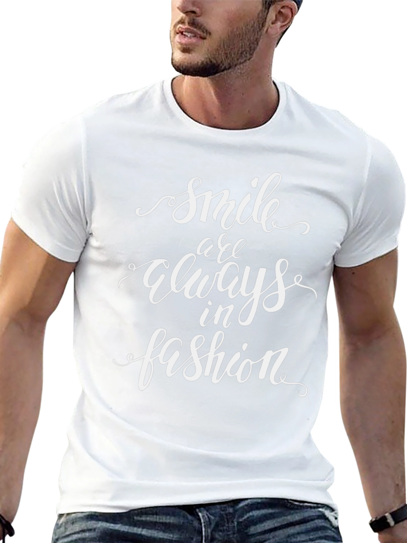 Smile Always in Fashion Graphic Tee