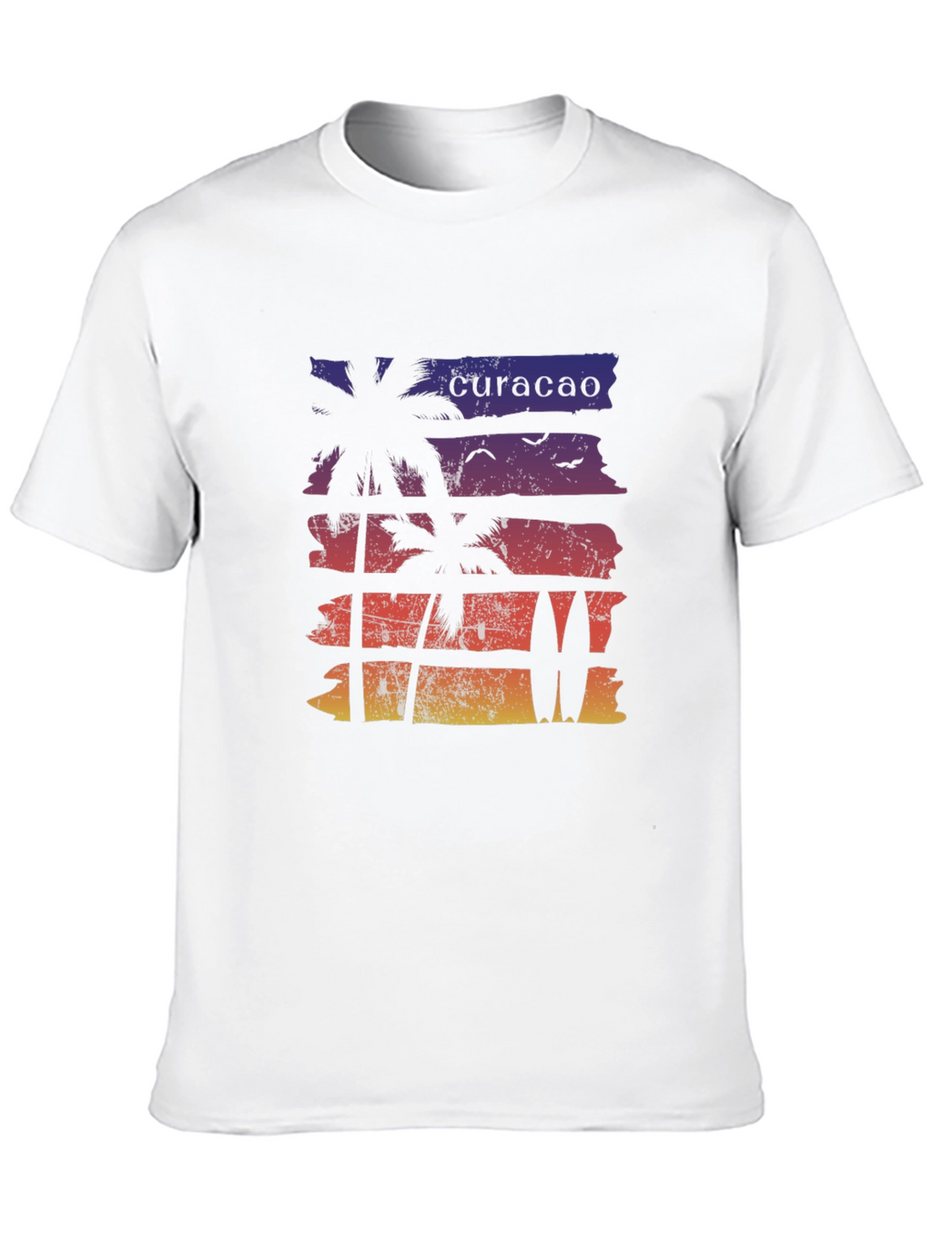 Curacao Sunset Graphic Tee