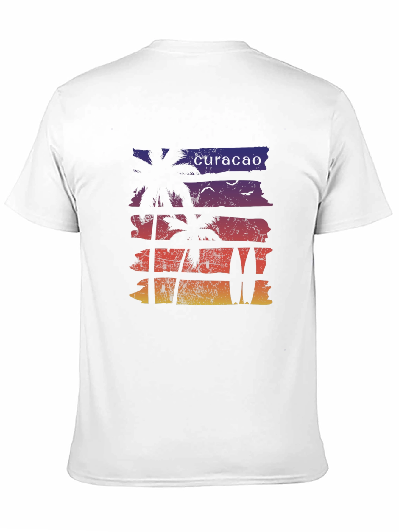 Curacao Sunset Graphic Tee