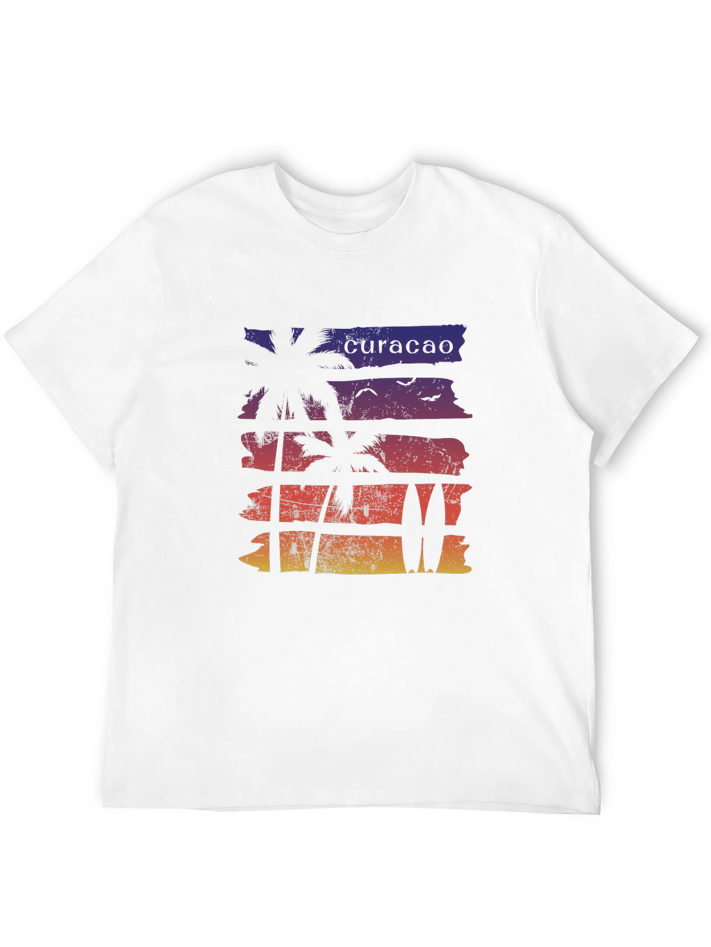 Curacao Sunset Graphic Tee