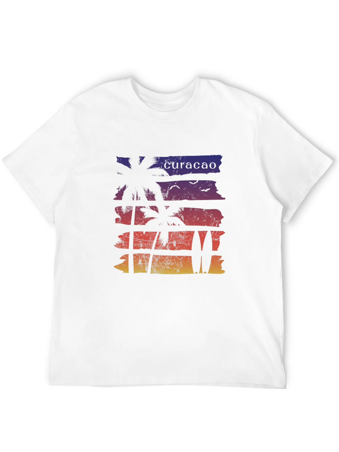 Curacao Sunset Graphic Tee