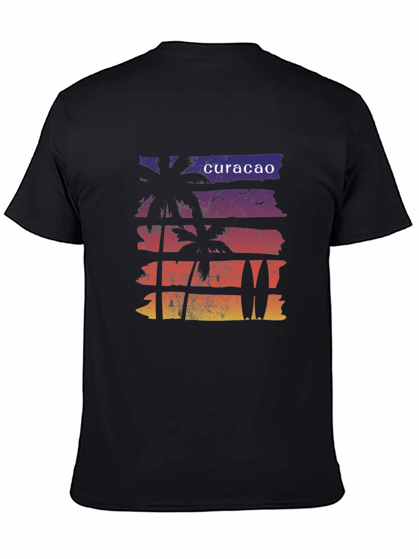 Curacao Sunset Graphic Tee