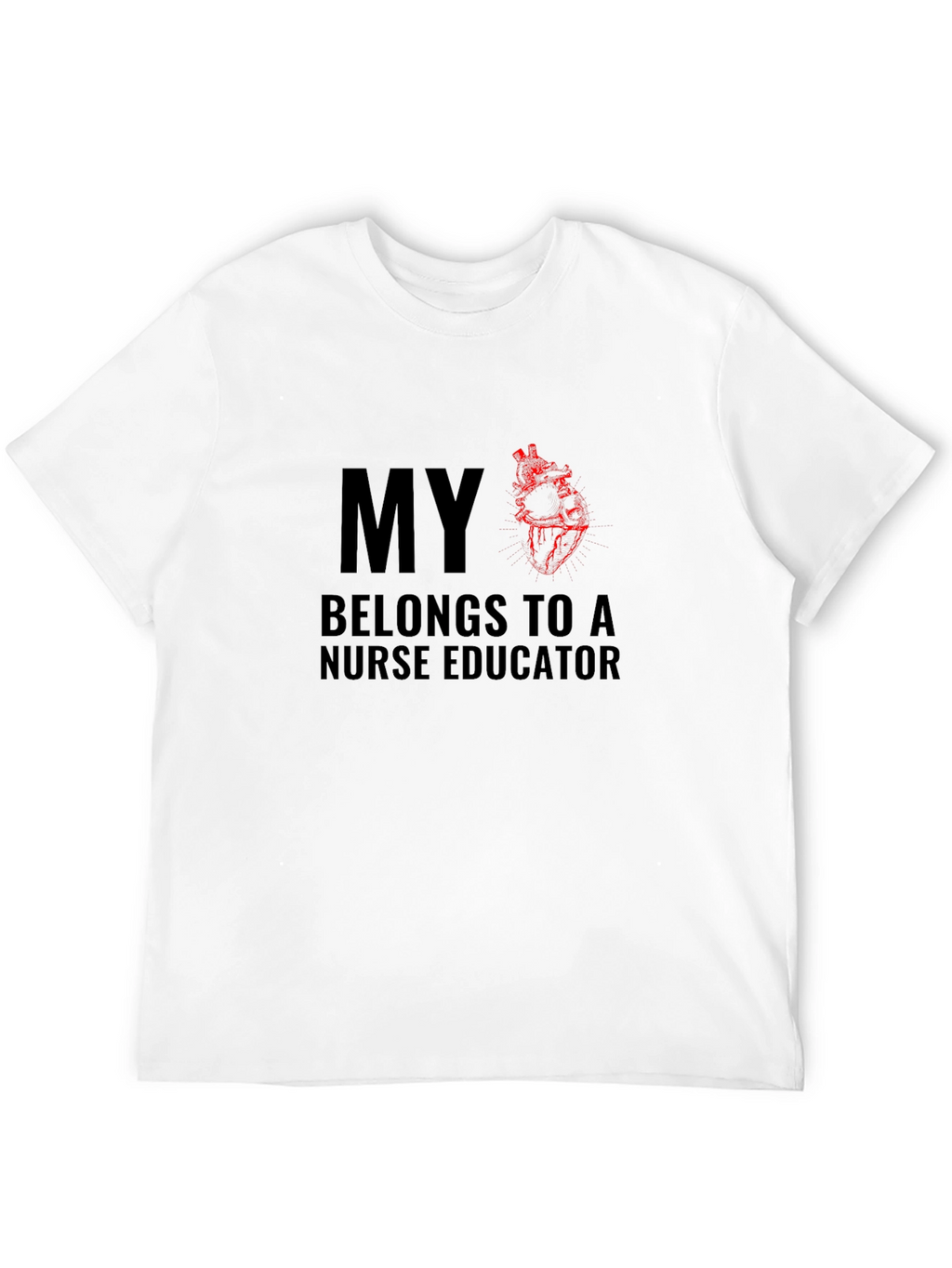 Nurse Educator Heart T-Shirt