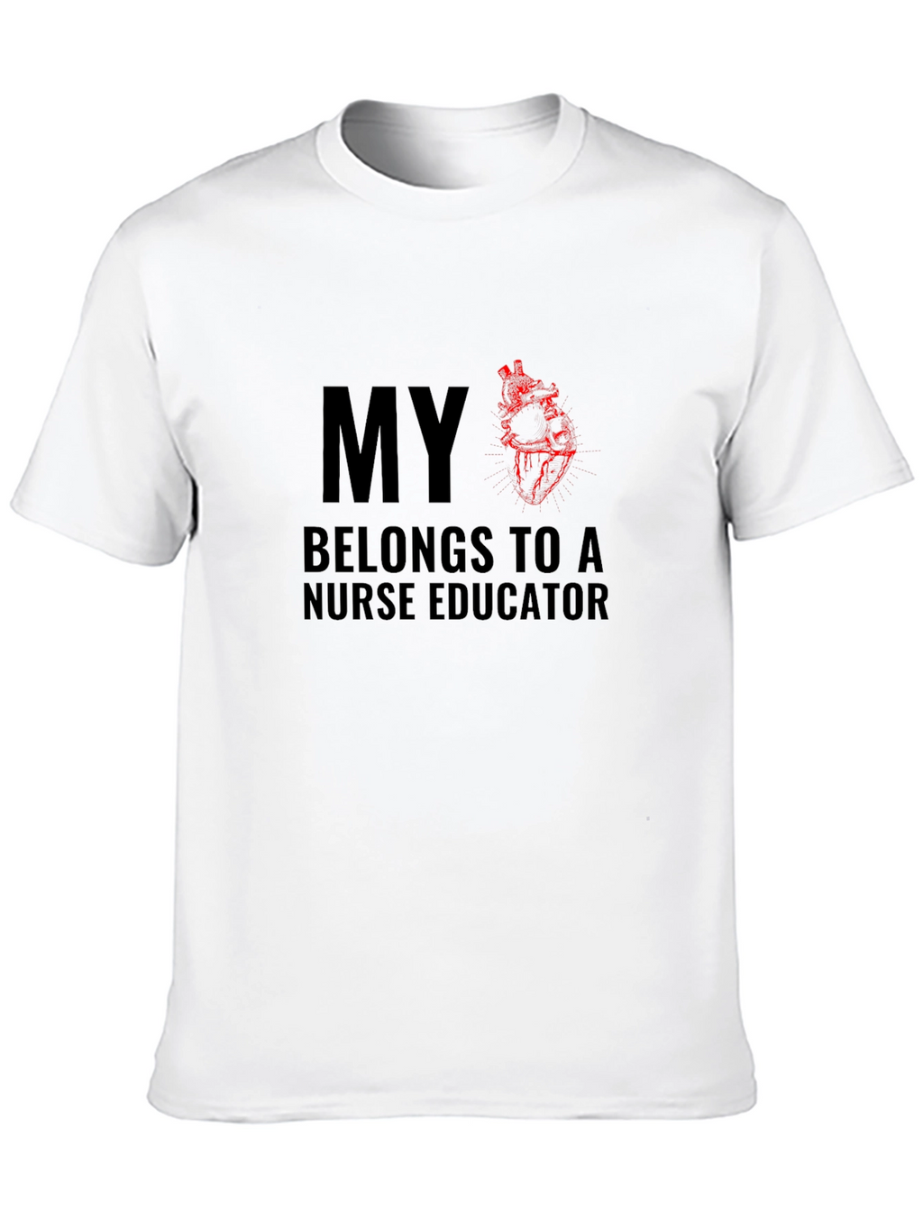 Nurse Educator Heart T-Shirt