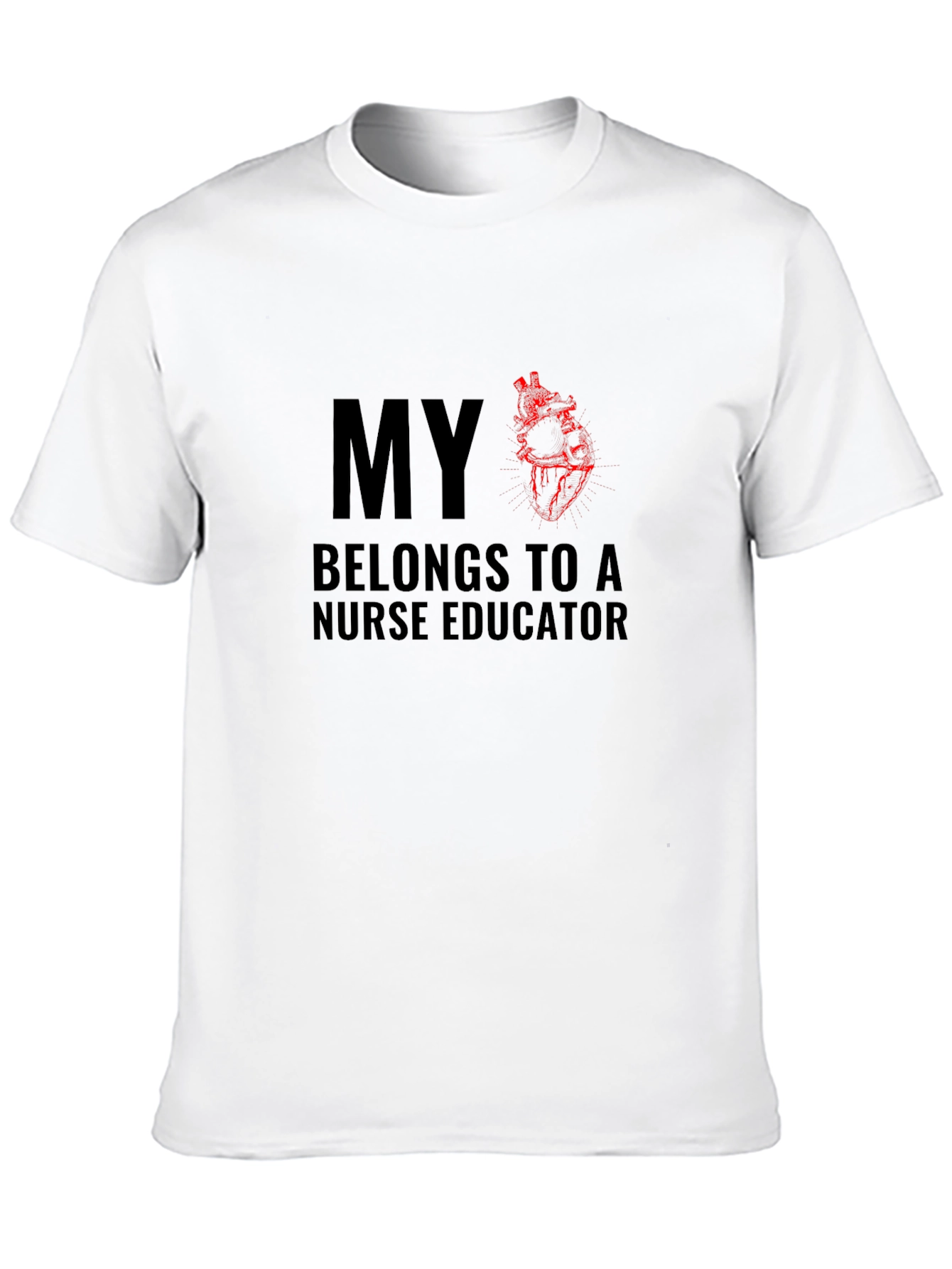 Nurse Educator Heart T-Shirt