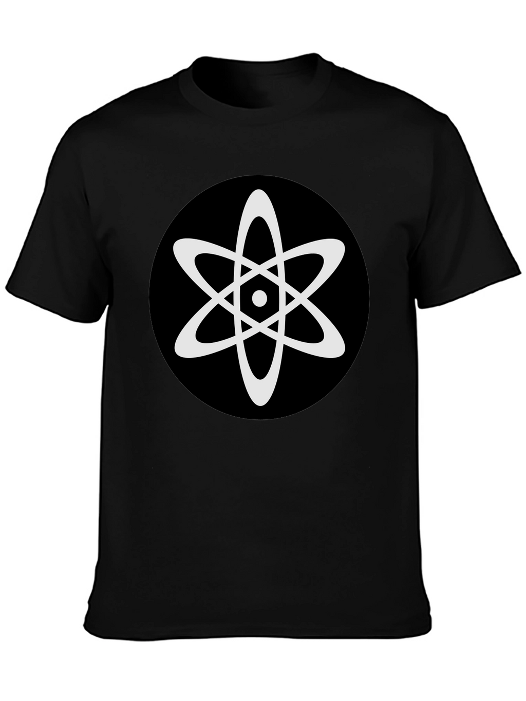 Atomic Symbol Graphic Tee - Black T-Shirt