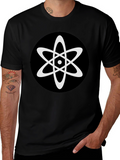 Atomic Symbol Graphic Tee - Black T-Shirt
