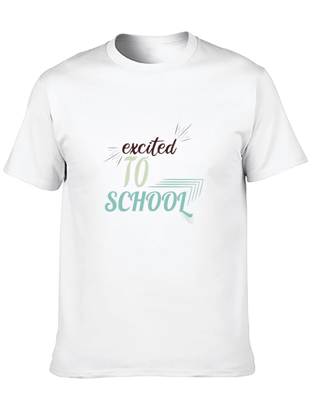Excited to School T-Shirt
