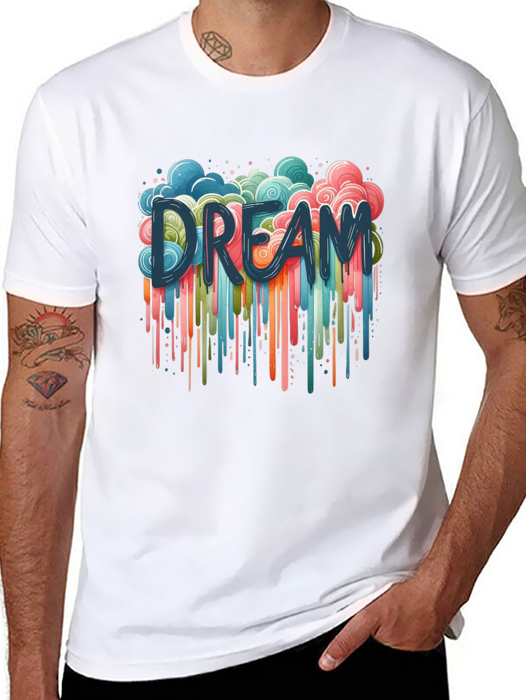 Dream Clouds Graphic Tee - Stylish Unisex T-Shirt