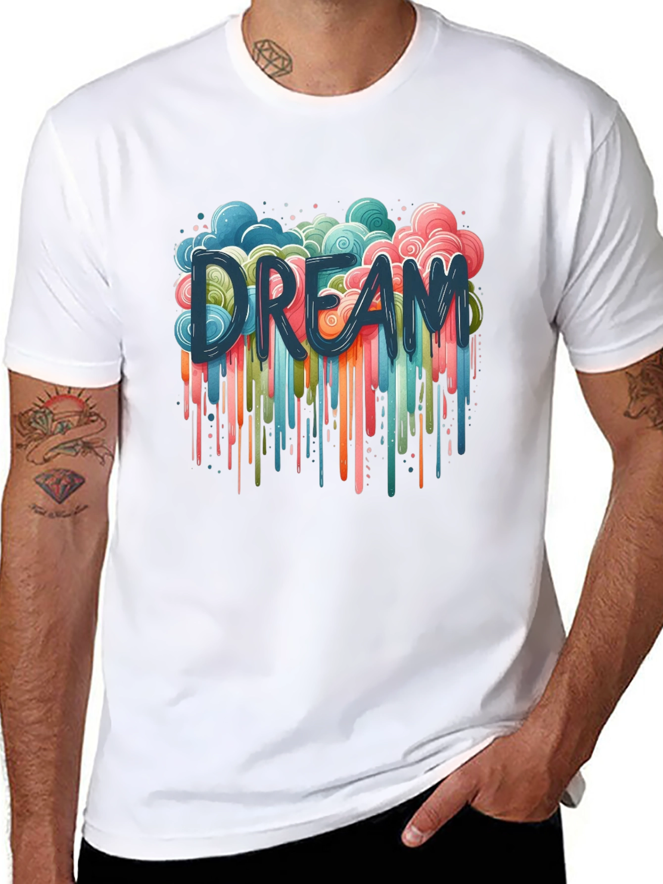 Dream Clouds Graphic Tee - Stylish Unisex T-Shirt