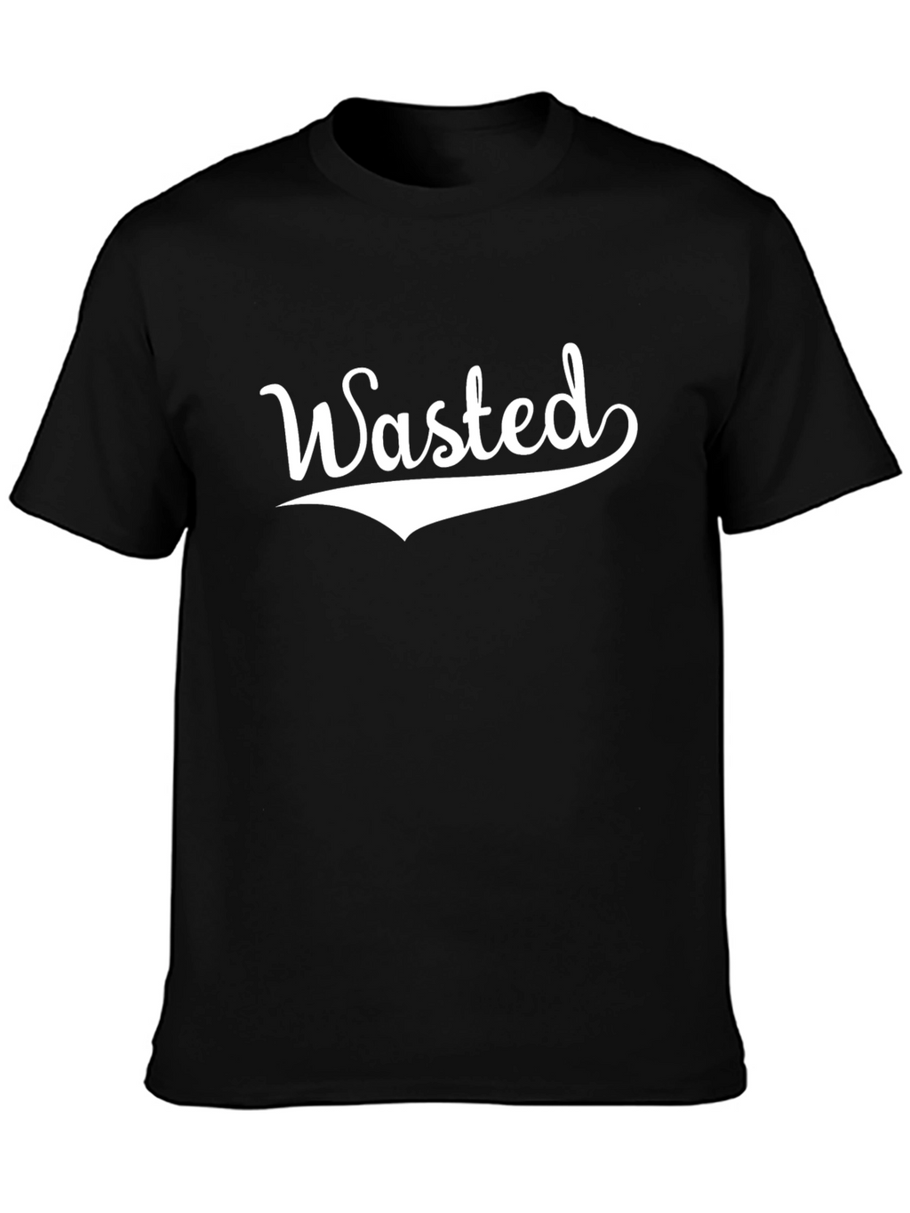 Wasted Graphic Tee - Funny Drinking Shirt