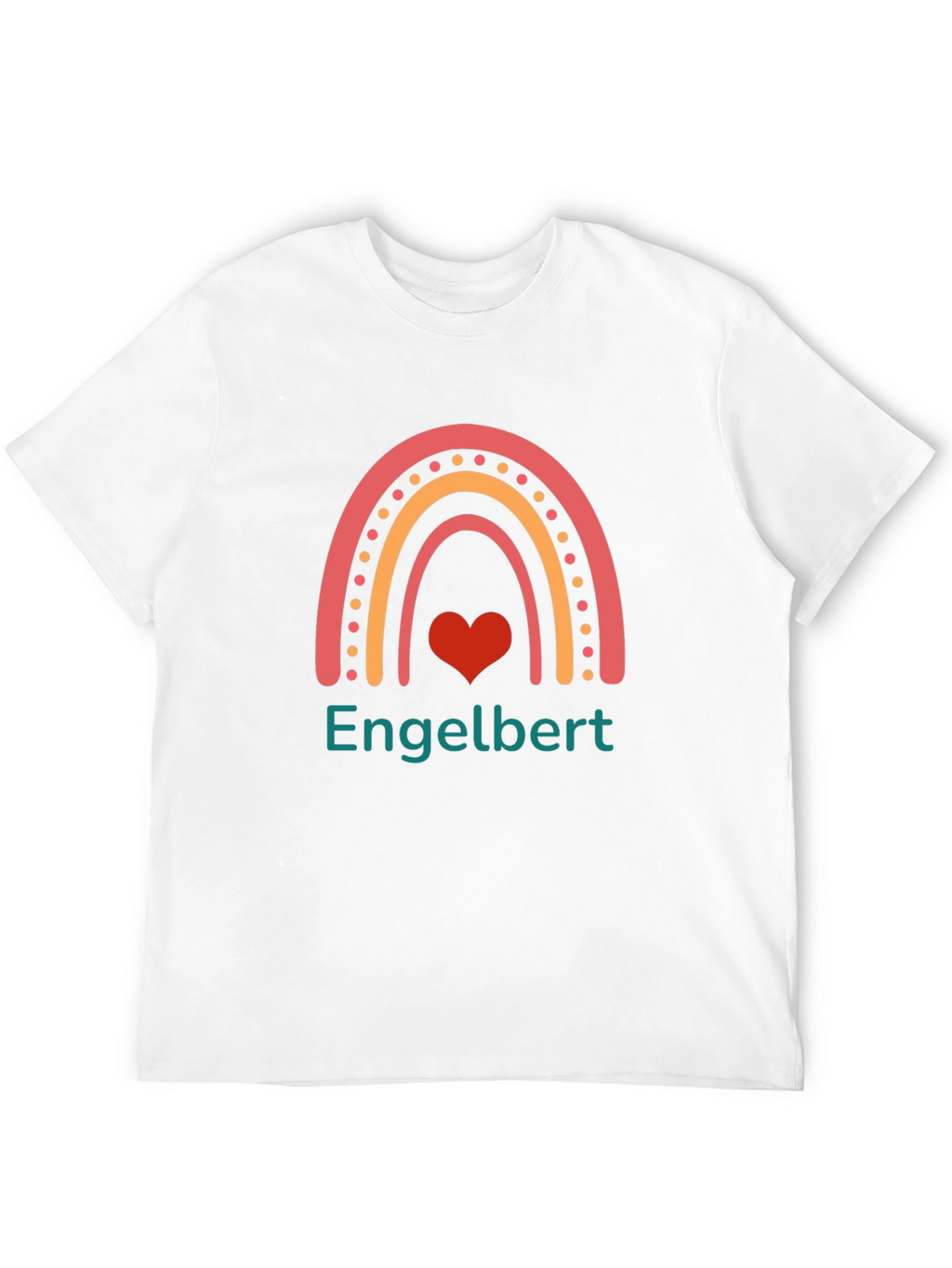 Rainbow Name Personalized T-Shirt